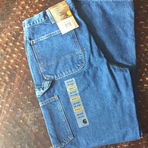 Carhartt Double-Front Washed Logger Dungaree NWT